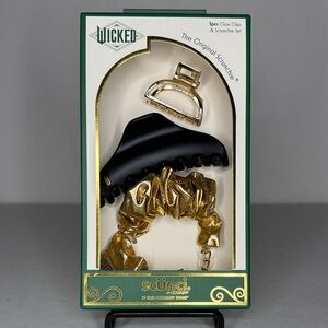 Scunci Wicked Gold and Black Hair Accessory Set